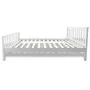Solid pine wood bed with mattress 140x200 cm by , Beds and slatted bases - Ref: Foro24-271808, Price: 618,33 €, Discount: %