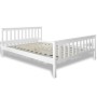 Bett aus massivem Kiefernholz mit Matratze 140x200 cm von , Betten und Lattenroste - Ref: Foro24-271808, Preis: 629,62 €, Rab...
