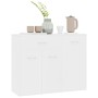 Sideboard aus weißem Sperrholz 88x30x70 cm von vidaXL, Sideboards - Ref: Foro24-800675, Preis: 85,10 €, Rabatt: %
