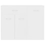 Sideboard aus weißem Sperrholz 88x30x70 cm von vidaXL, Sideboards - Ref: Foro24-800675, Preis: 85,10 €, Rabatt: %