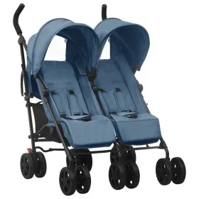 Navy Blue Steel Cufflinks Caddy by , Baby strollers - Ref: Foro24-10238, Price: 219,25 €, Discount: %