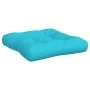 Pallet cushions 2 units turquoise Oxford fabric by , Cushions for chairs and sofas - Ref: Foro24-360855, Price: 36,12 €, Disc...