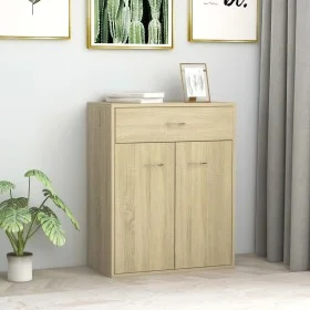 Sideboard aus Sonoma-Eichensperrholz, 60 x 30 x 75 cm von vidaXL, Sideboards - Ref: Foro24-800714, Preis: 60,88 €, Rabatt: %