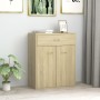 Sideboard aus Sonoma-Eichensperrholz, 60 x 30 x 75 cm von vidaXL, Sideboards - Ref: Foro24-800714, Preis: 61,67 €, Rabatt: %