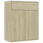 Sideboard aus Sonoma-Eichensperrholz, 60 x 30 x 75 cm von vidaXL, Sideboards - Ref: Foro24-800714, Preis: 61,67 €, Rabatt: %