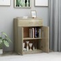Sideboard aus Sonoma-Eichensperrholz, 60 x 30 x 75 cm von vidaXL, Sideboards - Ref: Foro24-800714, Preis: 61,67 €, Rabatt: %