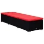 Tumbonas de jardín y mesita 3 piezas ratán sintético negro de , Tumbonas - Ref: Foro24-3057667, Precio: 379,02 €, Descuento: %