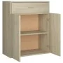 Sideboard aus Sonoma-Eichensperrholz, 60 x 30 x 75 cm von vidaXL, Sideboards - Ref: Foro24-800714, Preis: 60,88 €, Rabatt: %