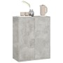 Betongraues Sperrholz-Sideboard 60x30x75 cm von vidaXL, Sideboards - Ref: Foro24-800733, Preis: 55,01 €, Rabatt: %