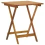 Folding garden dining table 3 pieces solid acacia wood by , Garden sets - Ref: Foro24-3058253, Price: 160,35 €, Discount: %