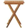Folding garden dining table 3 pieces solid acacia wood by , Garden sets - Ref: Foro24-3058253, Price: 160,35 €, Discount: %