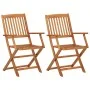 Folding garden dining table 3 pieces solid acacia wood by , Garden sets - Ref: Foro24-3058253, Price: 160,35 €, Discount: %