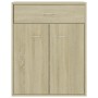 Sideboard aus Sonoma-Eichensperrholz, 60 x 30 x 75 cm von vidaXL, Sideboards - Ref: Foro24-800714, Preis: 61,67 €, Rabatt: %