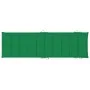 Garden lounger with solid acacia wood cushion by , Loungers - Ref: Foro24-3061577, Price: 178,84 €, Discount: %