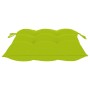 Garden chairs 2 pcs teak wood and bright green cushions by , Garden chairs - Ref: Foro24-3062756, Price: 314,58 €, Discount: %