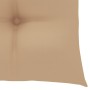 Garden chairs 2 units solid teak wood with cushions by , Garden chairs - Ref: Foro24-3062934, Price: 239,39 €, Discount: %
