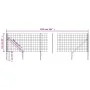 Cerca de alambre con pinchos de anclaje verde 1,1x25 m de , Paneles de vallas - Ref: Foro24-154138, Precio: 177,94 €, Descuen...