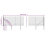 Drahtzaun mit Ankerspitzen grün 1,1x25 m von , Zaunpaneele - Ref: Foro24-154138, Preis: 188,47 €, Rabatt: %