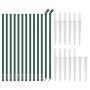Drahtzaun mit Ankerspitzen grün 0,8x25 m von , Zaunpaneele - Ref: Foro24-154104, Preis: 179,87 €, Rabatt: %