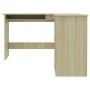 L-förmiger Schreibtisch aus Eichensperrholz, 120 x 140 x 75 cm von vidaXL, Schreibtische - Ref: Foro24-800750, Preis: 124,62 ...