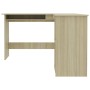 L-förmiger Schreibtisch aus Eichensperrholz, 120 x 140 x 75 cm von vidaXL, Schreibtische - Ref: Foro24-800750, Preis: 126,81 ...