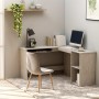 L-förmiger Schreibtisch Sperrholz grauer Beton 120x140x75 cm von vidaXL, Schreibtische - Ref: Foro24-800751, Preis: 111,57 €,...