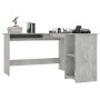 L-förmiger Schreibtisch Sperrholz grauer Beton 120x140x75 cm von vidaXL, Schreibtische - Ref: Foro24-800751, Preis: 111,57 €,...