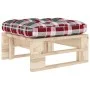 Otomana de jardín de palets madera de pino impregnada de , Sofás modulares de exterior - Ref: Foro24-3066469, Precio: 60,50 €...