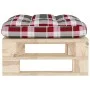 Otomana de jardín de palets madera de pino impregnada de , Sofás modulares de exterior - Ref: Foro24-3066469, Precio: 60,50 €...