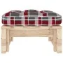 Otomana de jardín de palets madera de pino impregnada de , Sofás modulares de exterior - Ref: Foro24-3066469, Precio: 60,50 €...