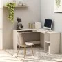 L-förmiger Schreibtisch Sperrholz weiß 120x140x75 cm von vidaXL, Schreibtische - Ref: Foro24-800747, Preis: 121,67 €, Rabatt: %
