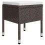 Juego de comedor de jardín de 5 piezas marrón de , Conjuntos de jardín - Ref: Foro24-3067686, Precio: 312,26 €, Descuento: %