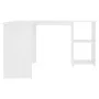 L-förmiger Schreibtisch Sperrholz weiß 120x140x75 cm von vidaXL, Schreibtische - Ref: Foro24-800747, Preis: 121,67 €, Rabatt: %