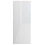 Glossy white plywood sideboard 88x30x70 cm by vidaXL, Sideboards - Ref: Foro24-800681, Price: 108,72 €, Discount: %