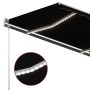 Toldo retráctil manual con LED gris antracita 400x300 cm de , Toldos - Ref: Foro24-3069744, Precio: 447,91 €, Descuento: %