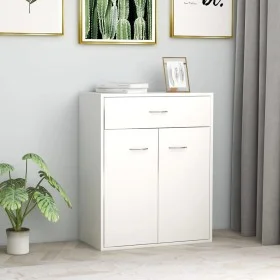 Sideboard aus weißem Sperrholz 60x30x75 cm von vidaXL, Sideboards - Ref: Foro24-800711, Preis: 75,31 €, Rabatt: %