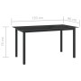 Juego de comedor para jardín de 7 piezas aluminio negro de , Conjuntos de jardín - Ref: Foro24-3070635, Precio: 435,76 €, Des...