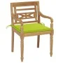 Batavia chairs 4 units solid teak wood with cushions by , Garden chairs - Ref: Foro24-3073306, Price: 490,21 €, Discount: %