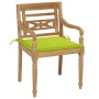 Batavia Stühle 4 Einheiten aus massivem Teakholz mit Kissen von , Gartenstühle - Ref: Foro24-3073306, Preis: 508,62 €, Rabatt: %