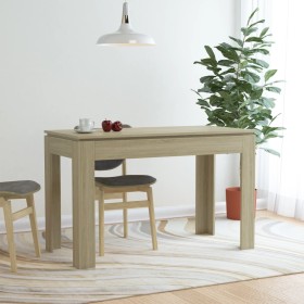 Esstisch aus Sonoma-Eichensperrholz, 120 x 60 x 76 cm von vidaXL, Küchen- und Esstische - Ref: Foro24-800759, Preis: 88,46 €,...