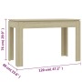 Esstisch aus Sonoma-Eichensperrholz, 120 x 60 x 76 cm von vidaXL, Küchen- und Esstische - Ref: Foro24-800759, Preis: 88,46 €,...
