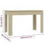 Esstisch aus Sonoma-Eichensperrholz, 120 x 60 x 76 cm von vidaXL, Küchen- und Esstische - Ref: Foro24-800759, Preis: 88,46 €,...