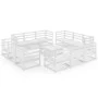 13-teiliges Gartenlounge-Set aus weißem massivem Kiefernholz von , Gartensets - Ref: Foro24-3075295, Preis: 802,00 €, Rabatt: %