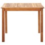 5-teiliges Esszimmerset synthetisches Rattan Massivholz Akaziengrau von vidaXL, Gartensets - Ref: Foro24-46000, Preis: 359,01...
