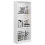 Estantería de 3 niveles madera blanco brillo 40x24x109 cm von vidaXL, Bücherregale und Regale - Ref: Foro24-800834, Preis: 34...