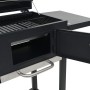 Horno para pizza y barbacoa al aire libre 3 en 1 negro de , Barbacoas - Ref: Foro24-3079733, Precio: 375,27 €, Descuento: %