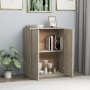 Aparador de madera contrachapada color roble Sonoma 60x30x75 cm de vidaXL, Aparadores - Ref: Foro24-800732, Precio: 58,48 €, ...