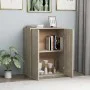 Aparador de madera contrachapada color roble Sonoma 60x30x75 cm de vidaXL, Aparadores - Ref: Foro24-800732, Precio: 58,18 €, ...