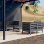 Gartenmöbel 5-teilig mit anthrazitfarbenen Kiefernholzkissen von , Gartensets - Ref: Foro24-3096024, Preis: 434,56 €, Rabatt: %