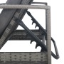 Gray synthetic rattan sun lounger with armrests by vidaXL, Loungers - Ref: Foro24-48126, Price: 151,46 €, Discount: %